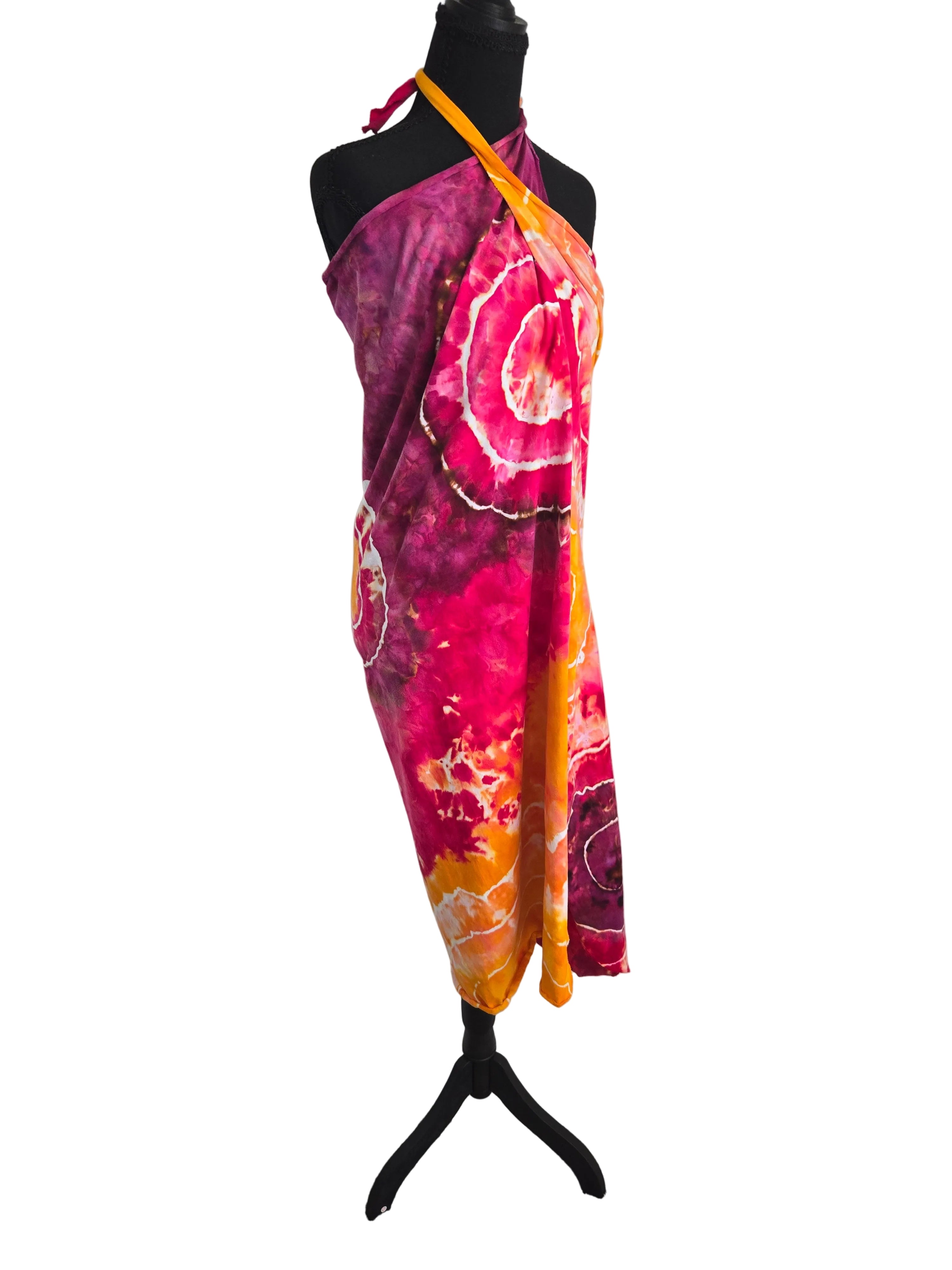 Long Cotton Beach Sarong - Warm Summer