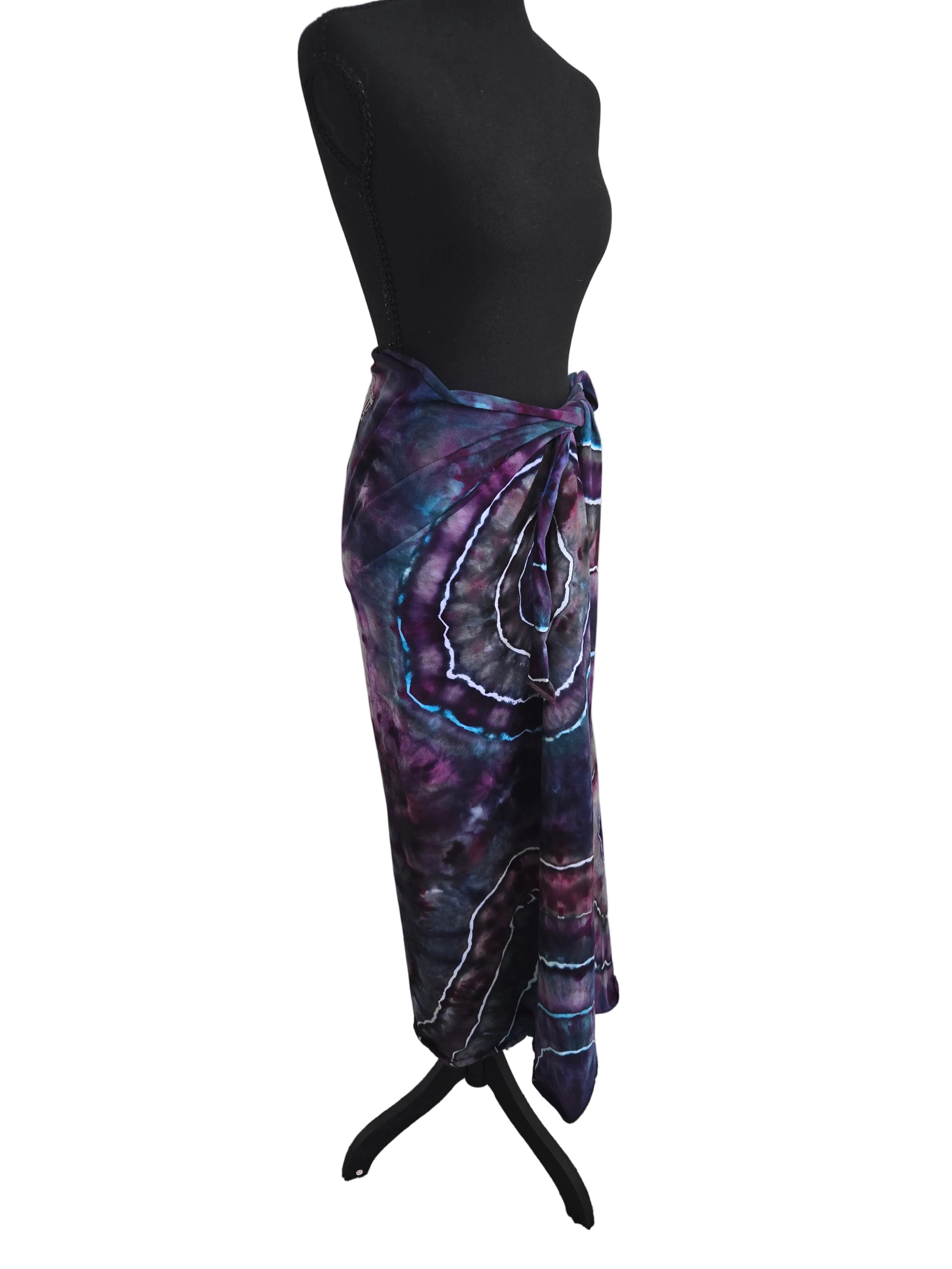 Long Cotton Beach Sarong - Summer Night