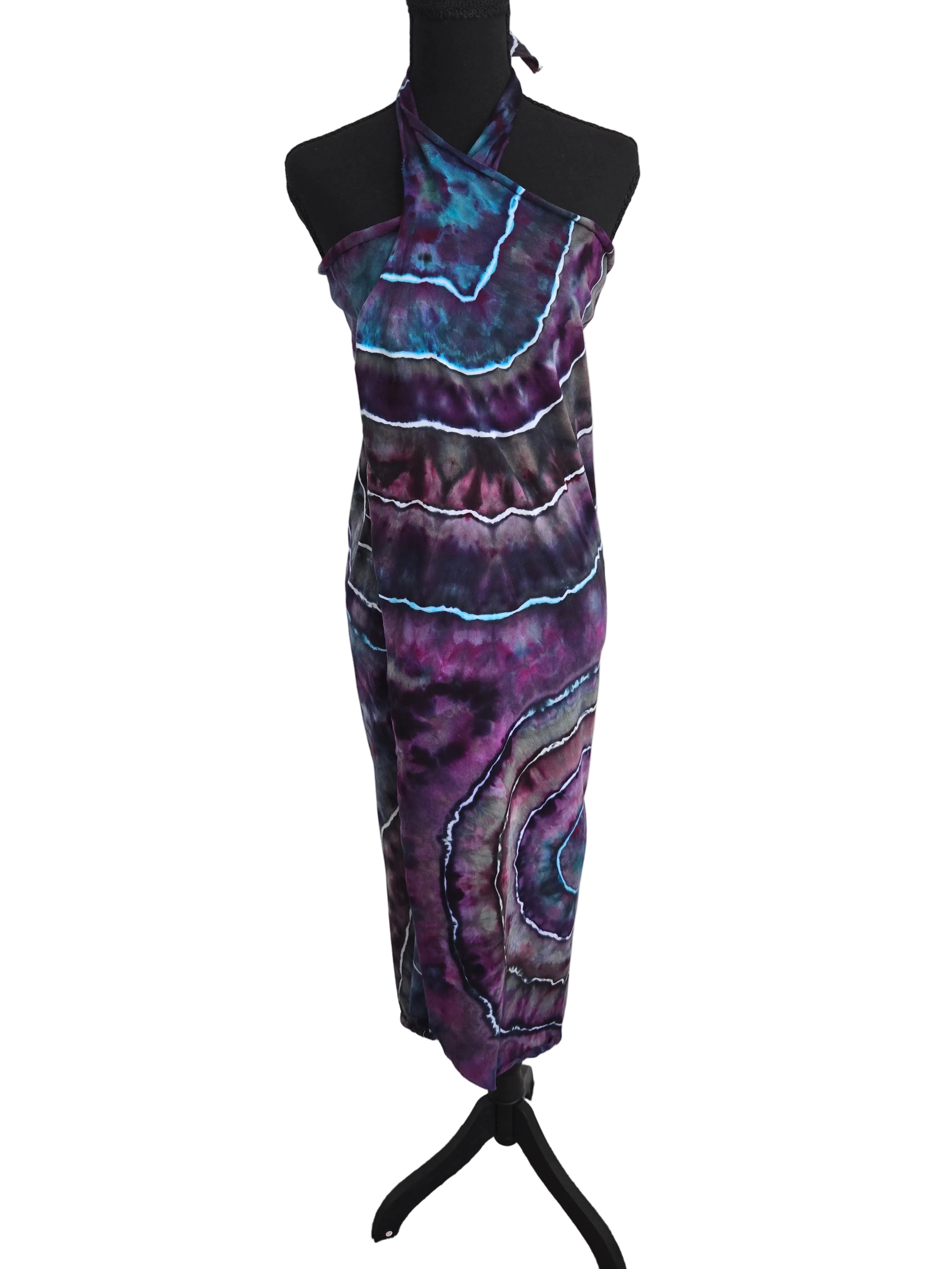 Long Cotton Beach Sarong - Summer Night