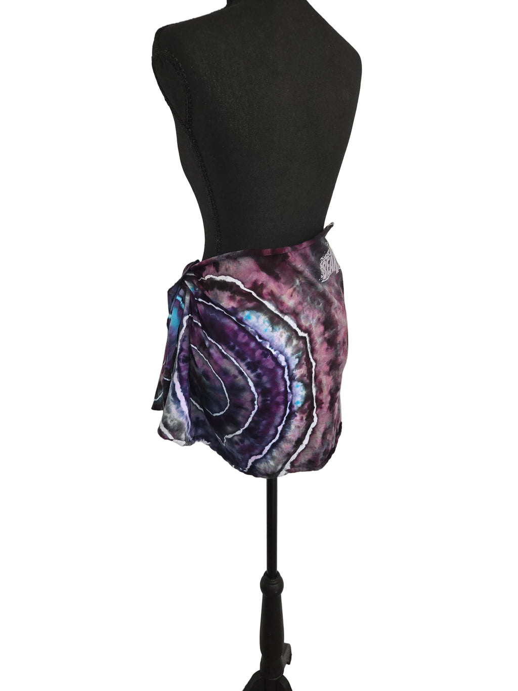 Short Cotton Beach Sarong - Summer Night