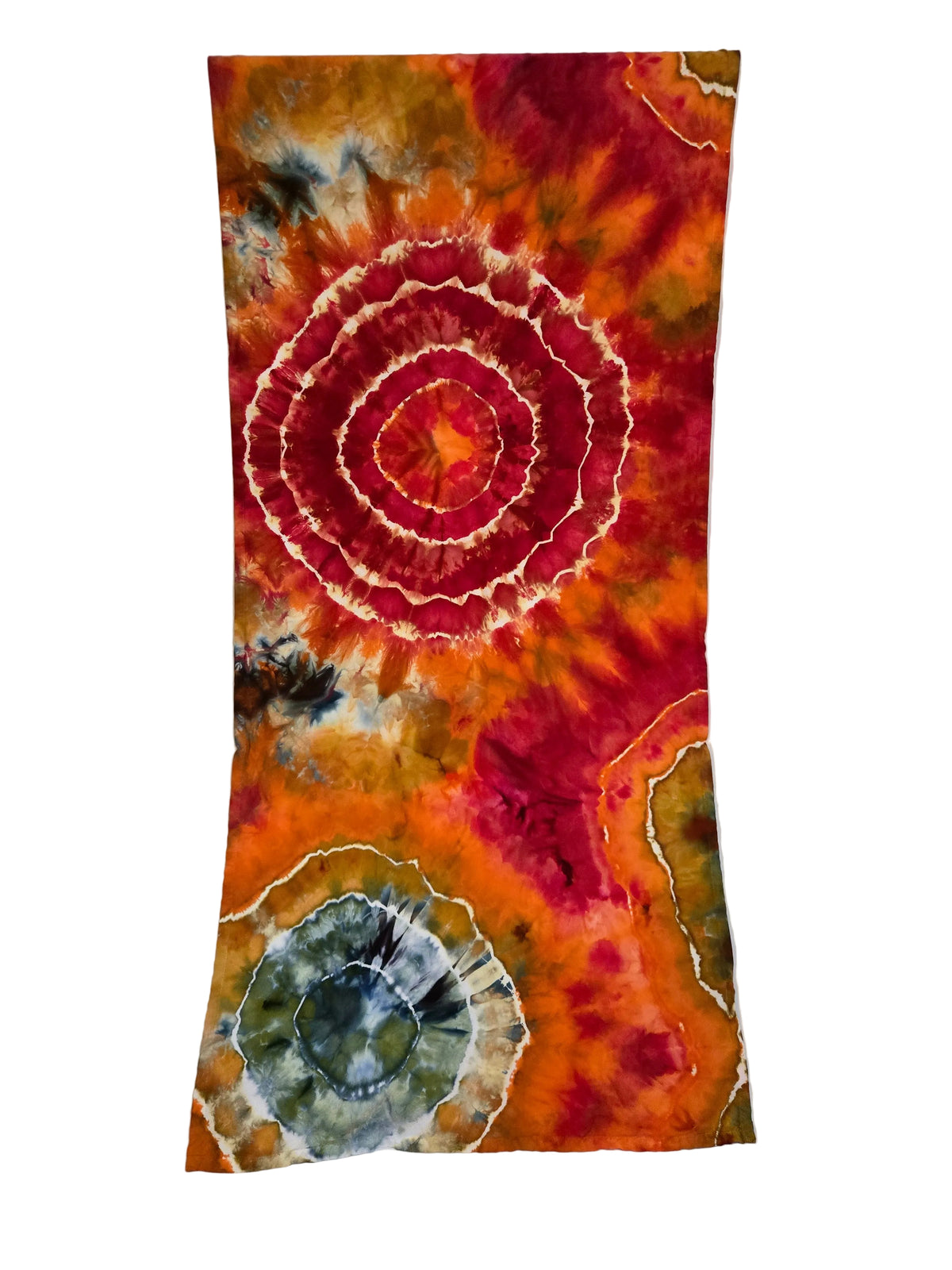 Retro Rainbow Half-Size Rayon Sarong