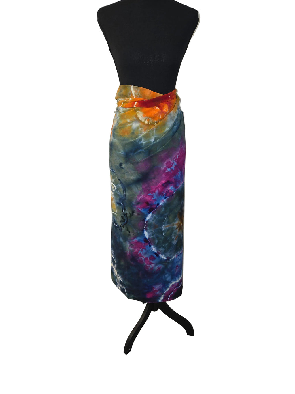 Retro Rainbow XL Rayon Sarong