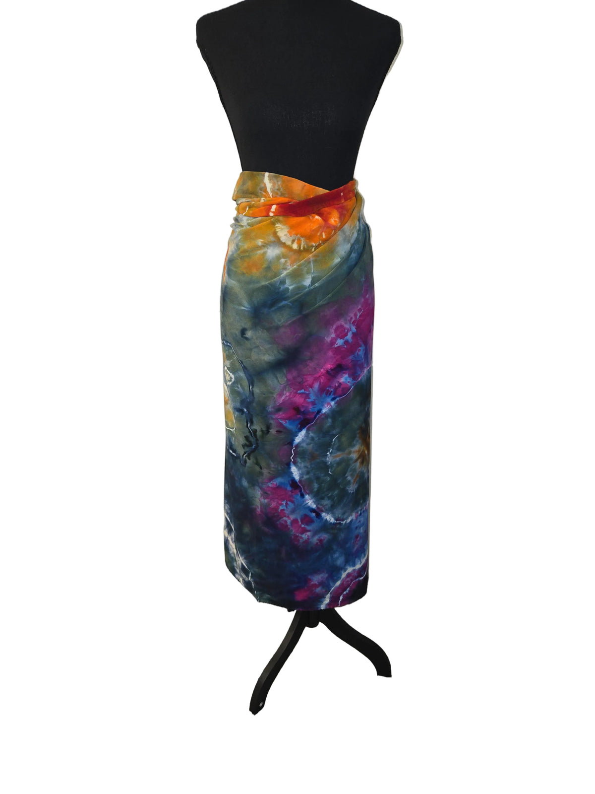 Retro Rainbow XL Rayon Sarong