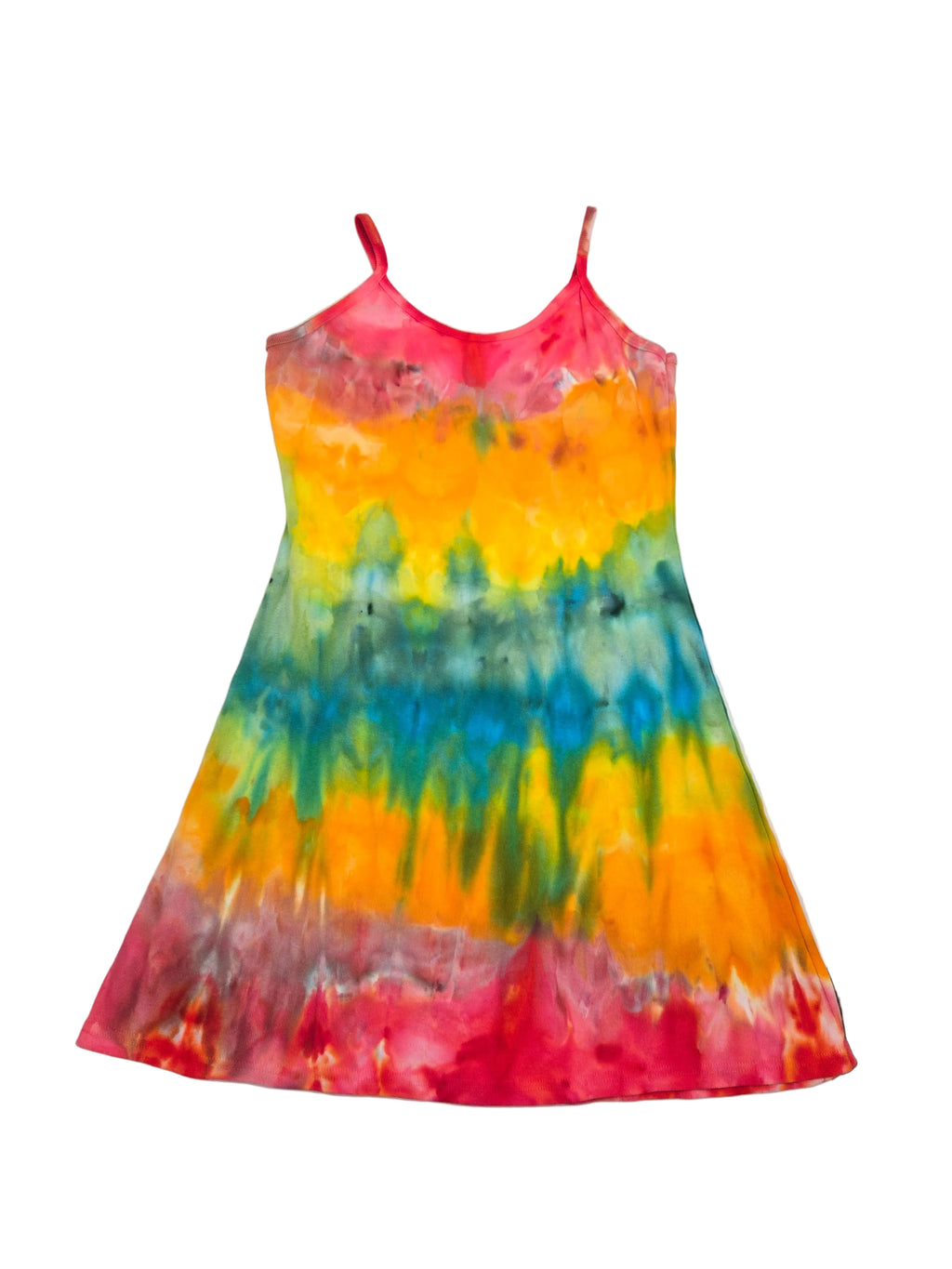 Summer Gradient - Spaghetti Strap Dress - Medium