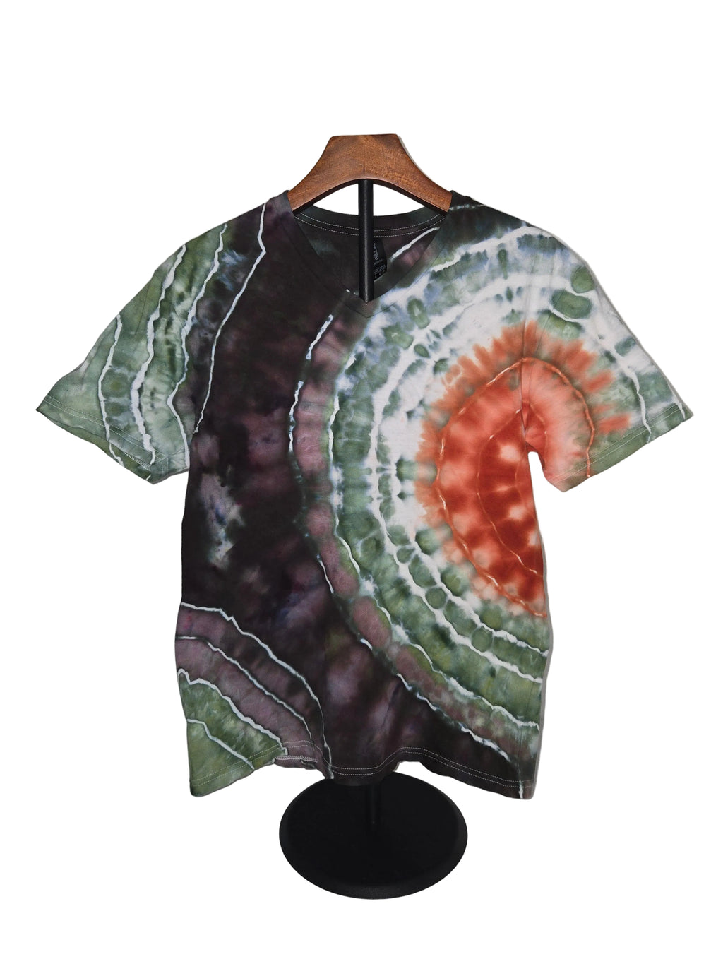 Dark Terra Geode - Unisex V-Neck - Medium