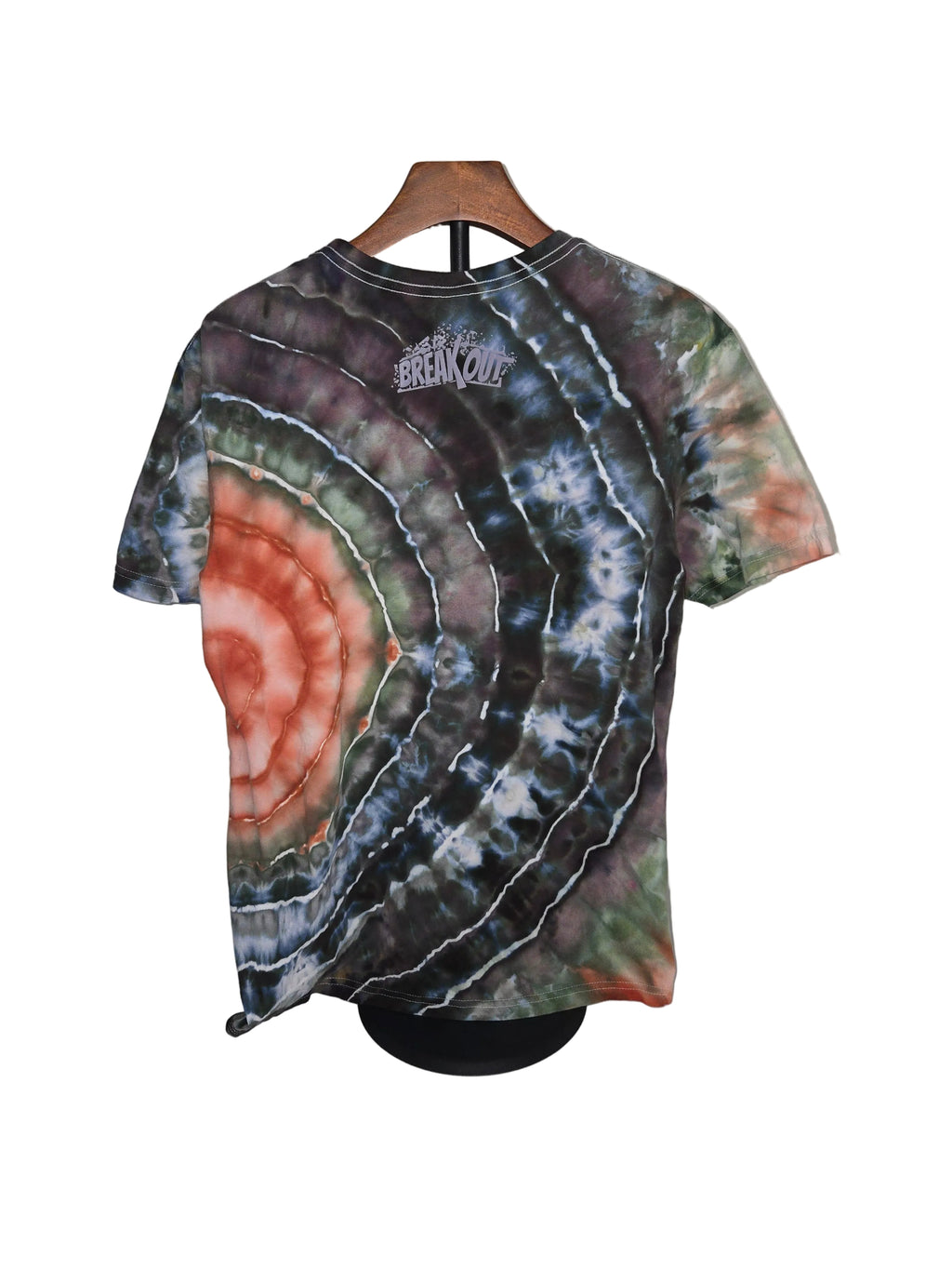 Dark Terra Geode - Unisex V-Neck - Large
