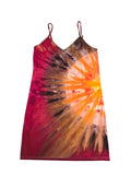 Autumn Radiance - Spaghetti Strap Dress - Large