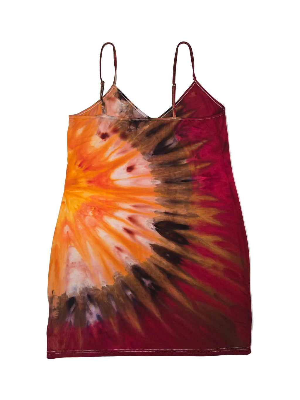 Autumn Radiance - Spaghetti Strap Dress - X-Large