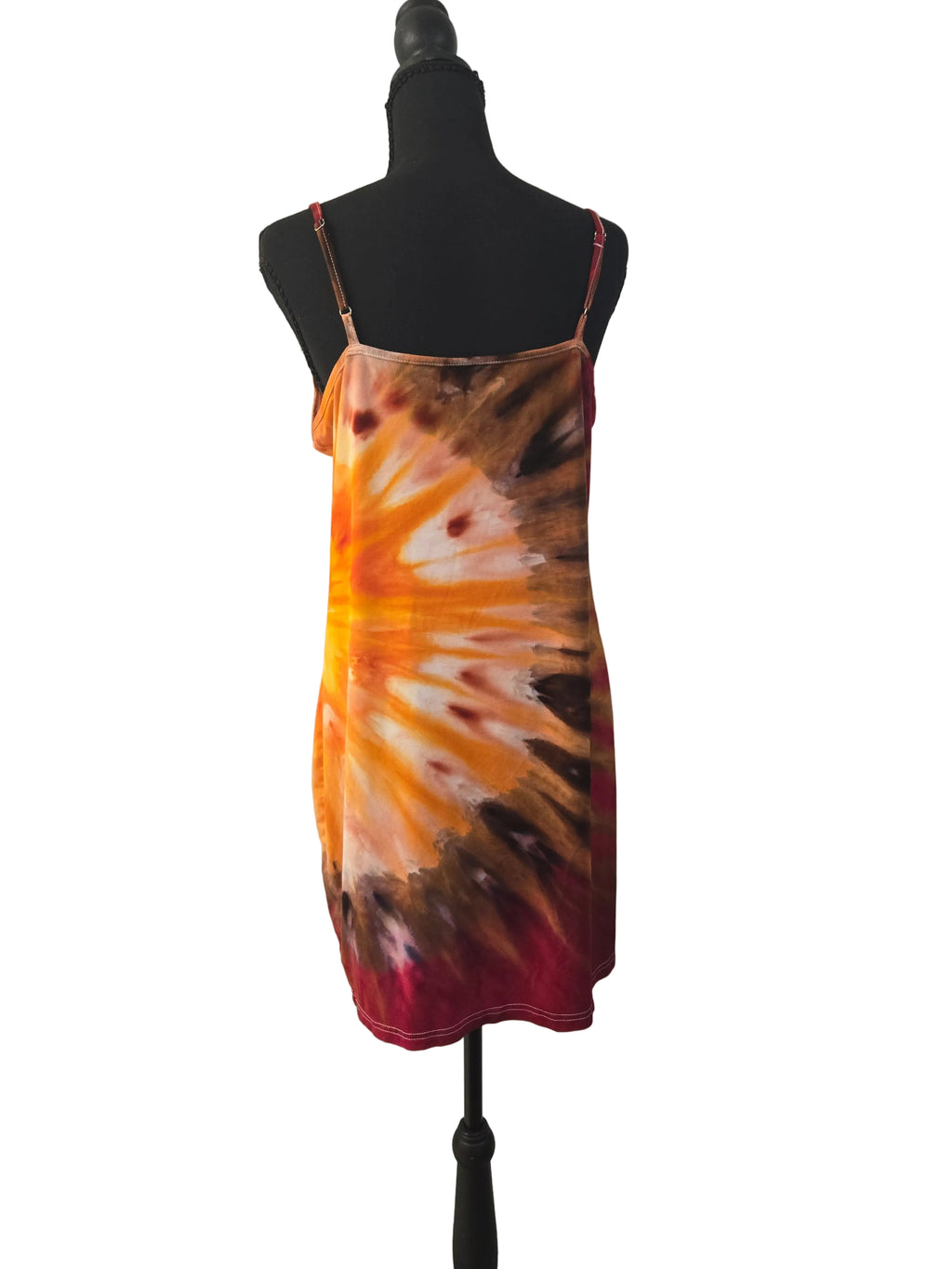 Autumn Radiance - Spaghetti Strap Dress - 2XL