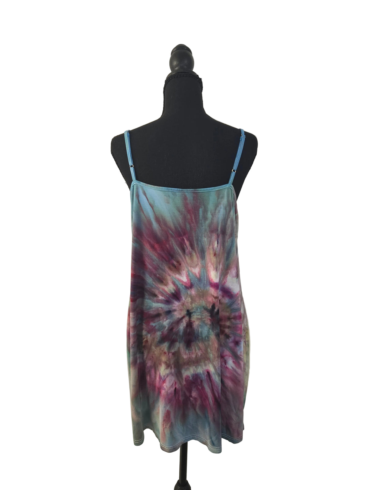 Fall Feathers Spaghetti Strap Dress - 2XL