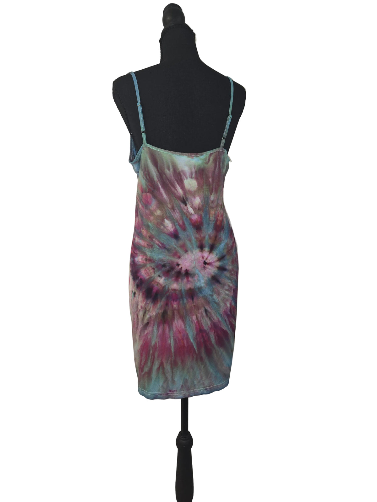 Fall Feathers Spaghetti Strap Dress - Large