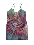 Fall Feathers Spaghetti Strap Dress - Large