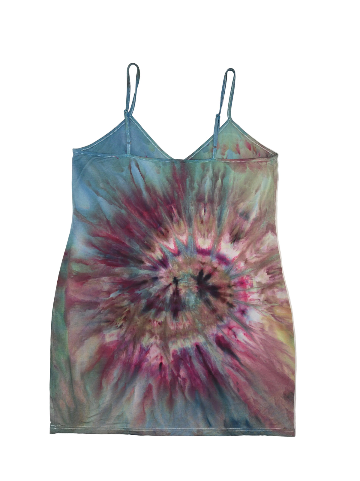 Fall Feathers Spaghetti Strap Dress - 2XL
