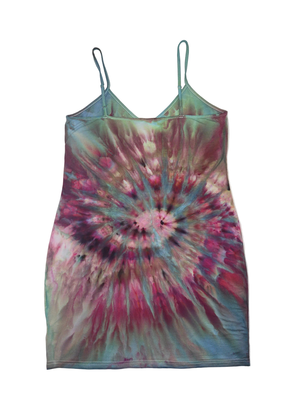 Fall Feathers Spaghetti Strap Dress - Large