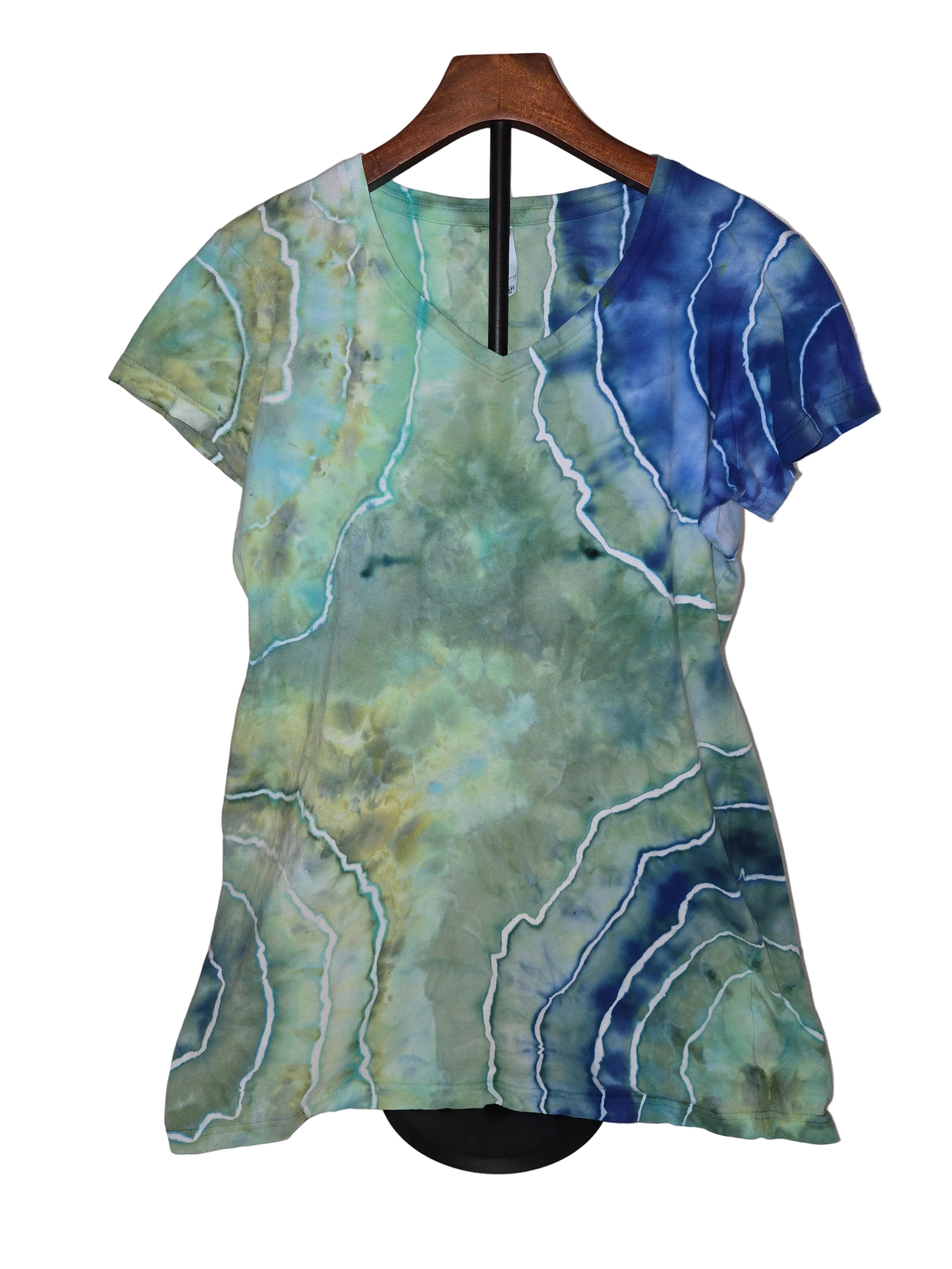 Sea Glass - Ladies T-Shirt Dress - L/XL