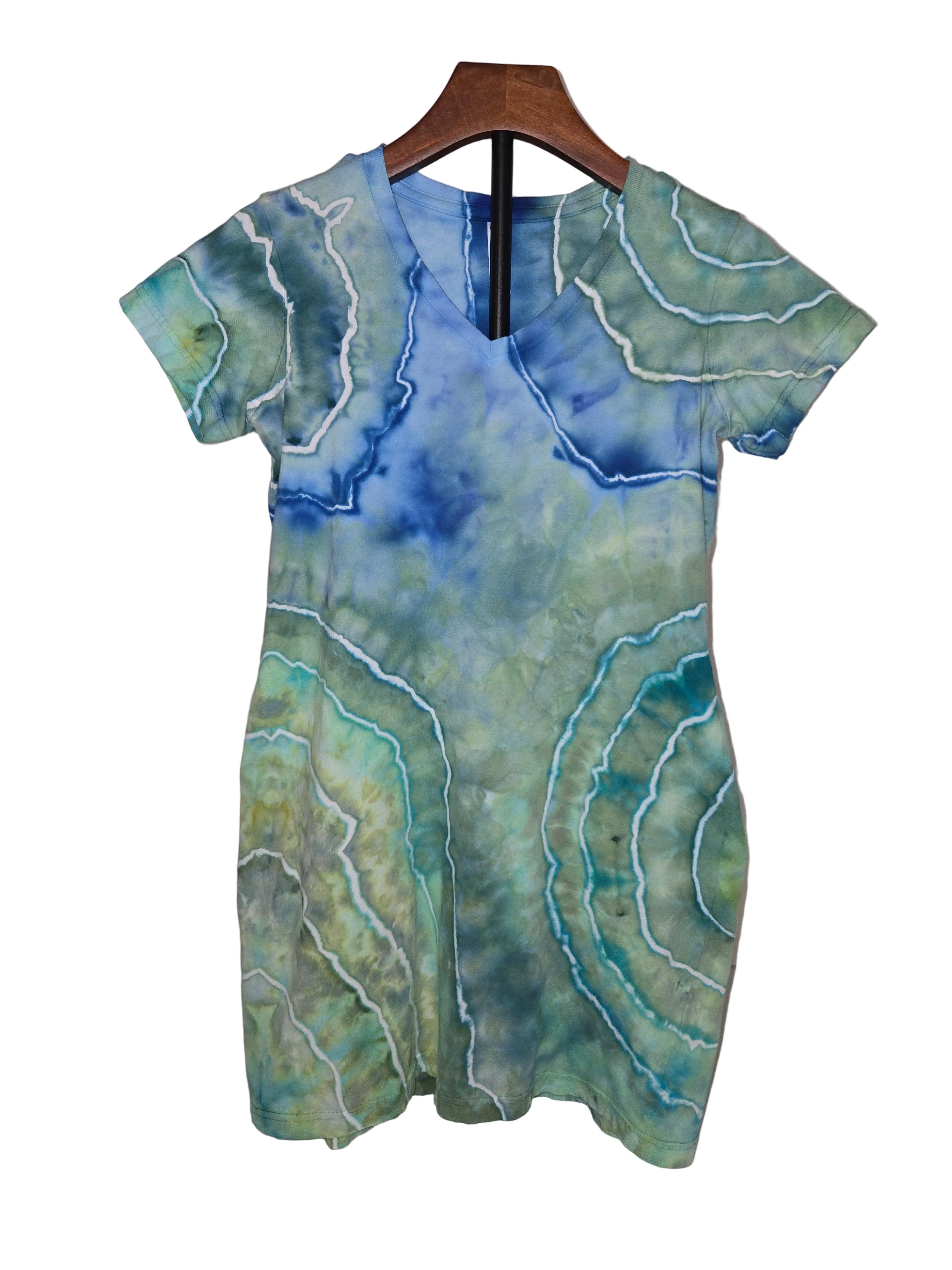 Sea Glass - Ladies T-Shirt Dress - S/M
