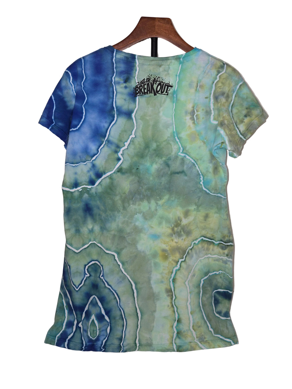 Sea Glass - Ladies T-Shirt Dress - L/XL