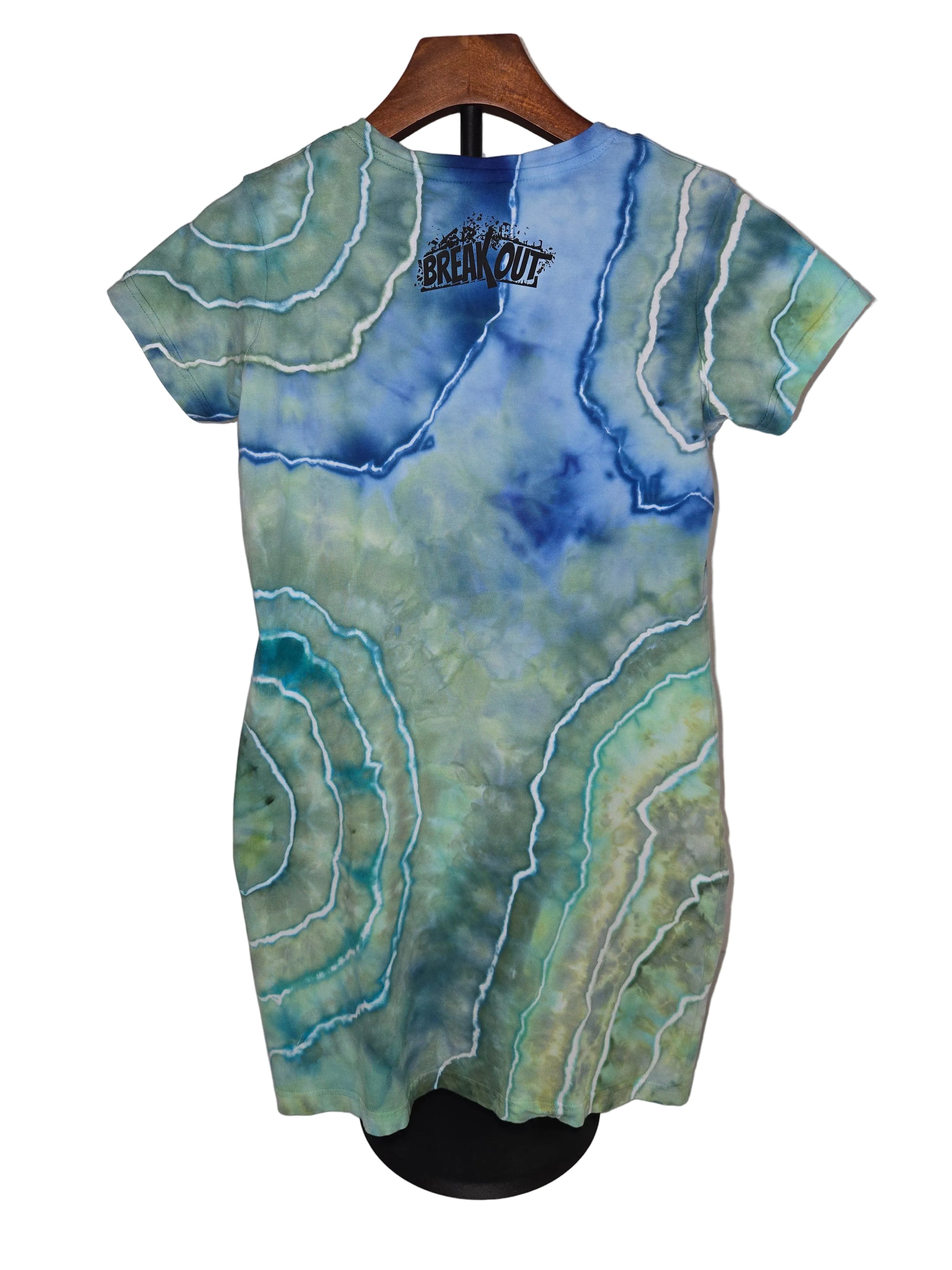 Sea Glass - Ladies T-Shirt Dress - S/M