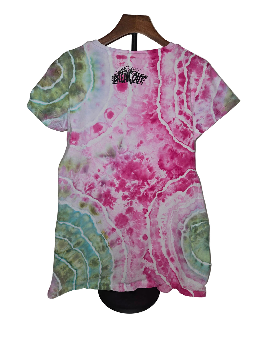Watermelon Tourmaline - T-Shirt Dress - L/XL