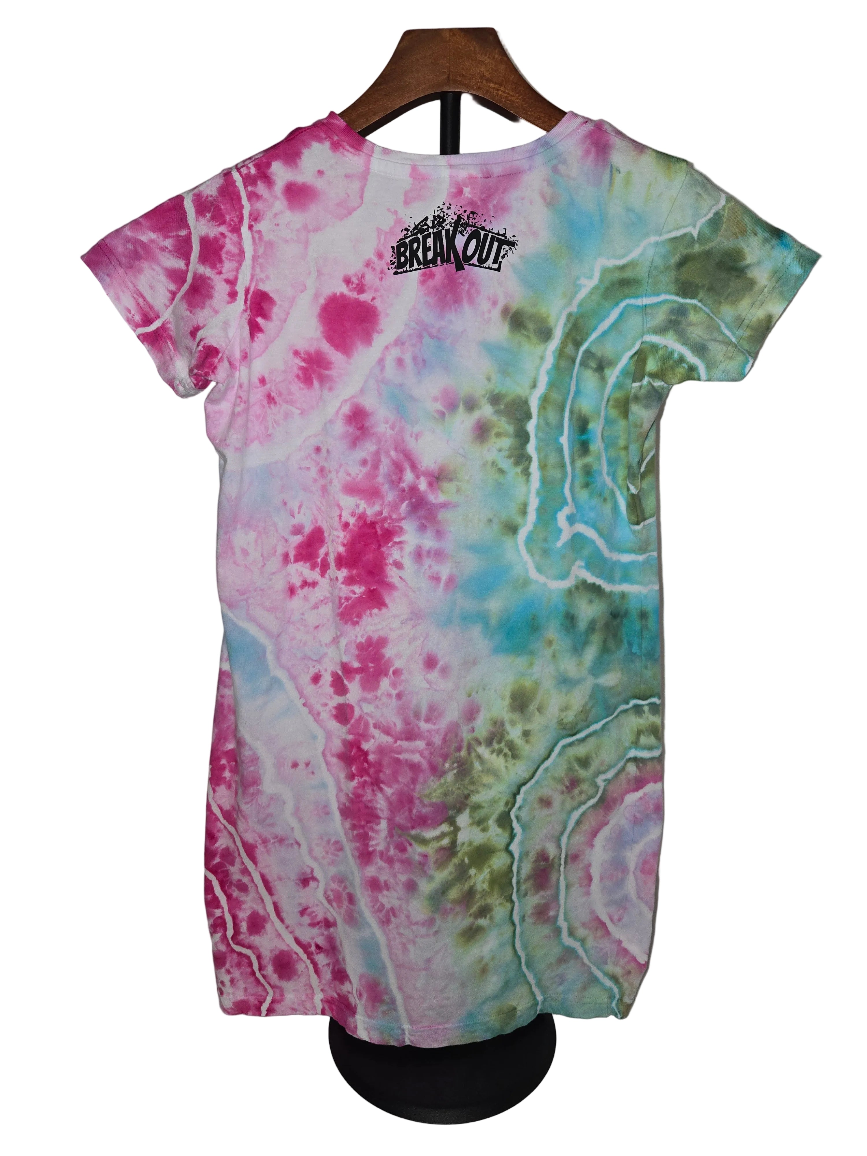 Watermelon Tourmaline - T-Shirt Dress - S/M