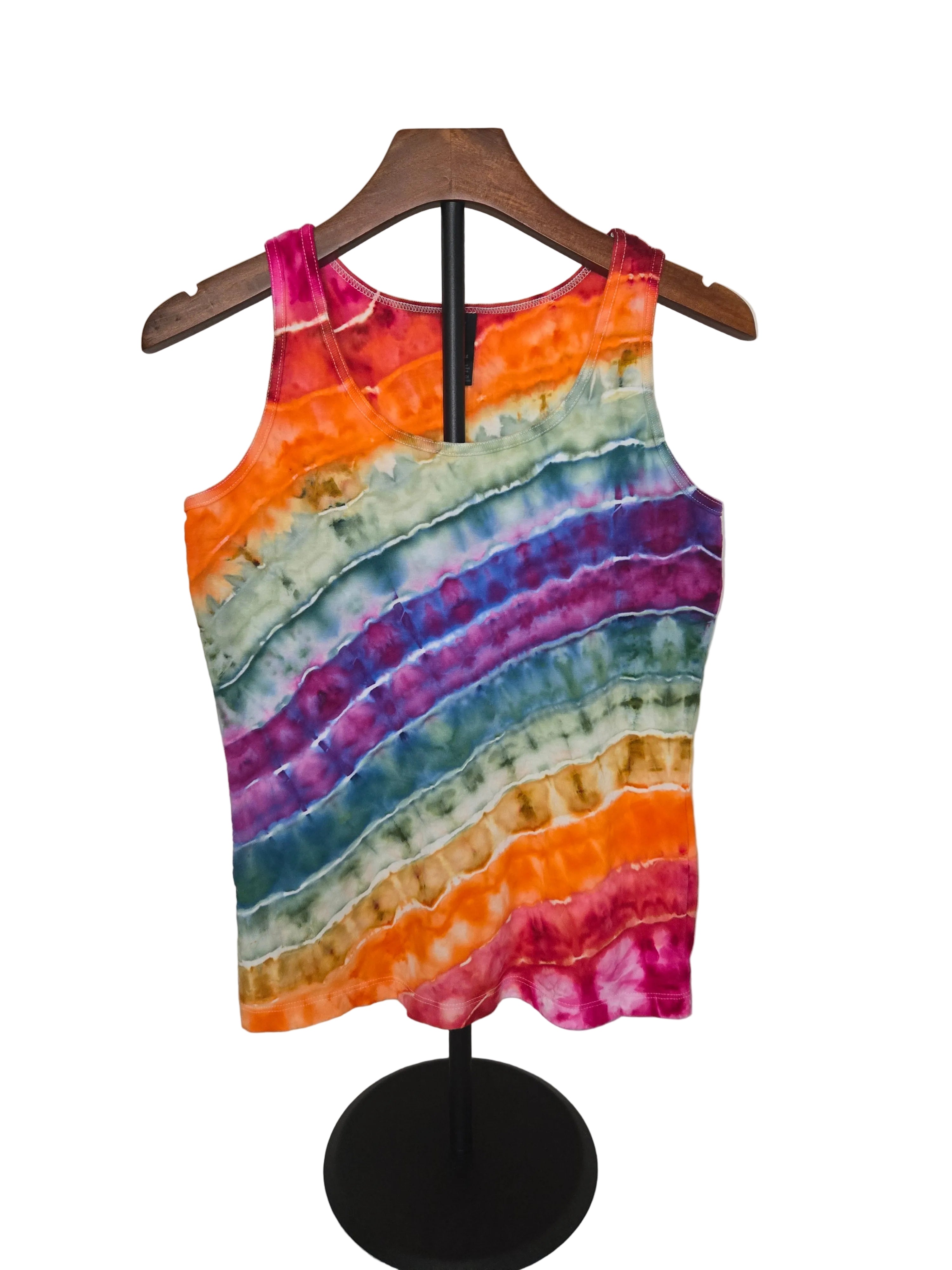 Retro Rainbow Geode - Women's Tank Top - Small