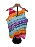 Retro Rainbow Geode - Women's Tank Top - XL