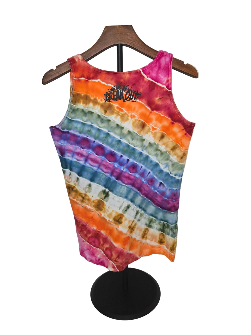 Retro Rainbow Geode - Women's Tank Top - Medium