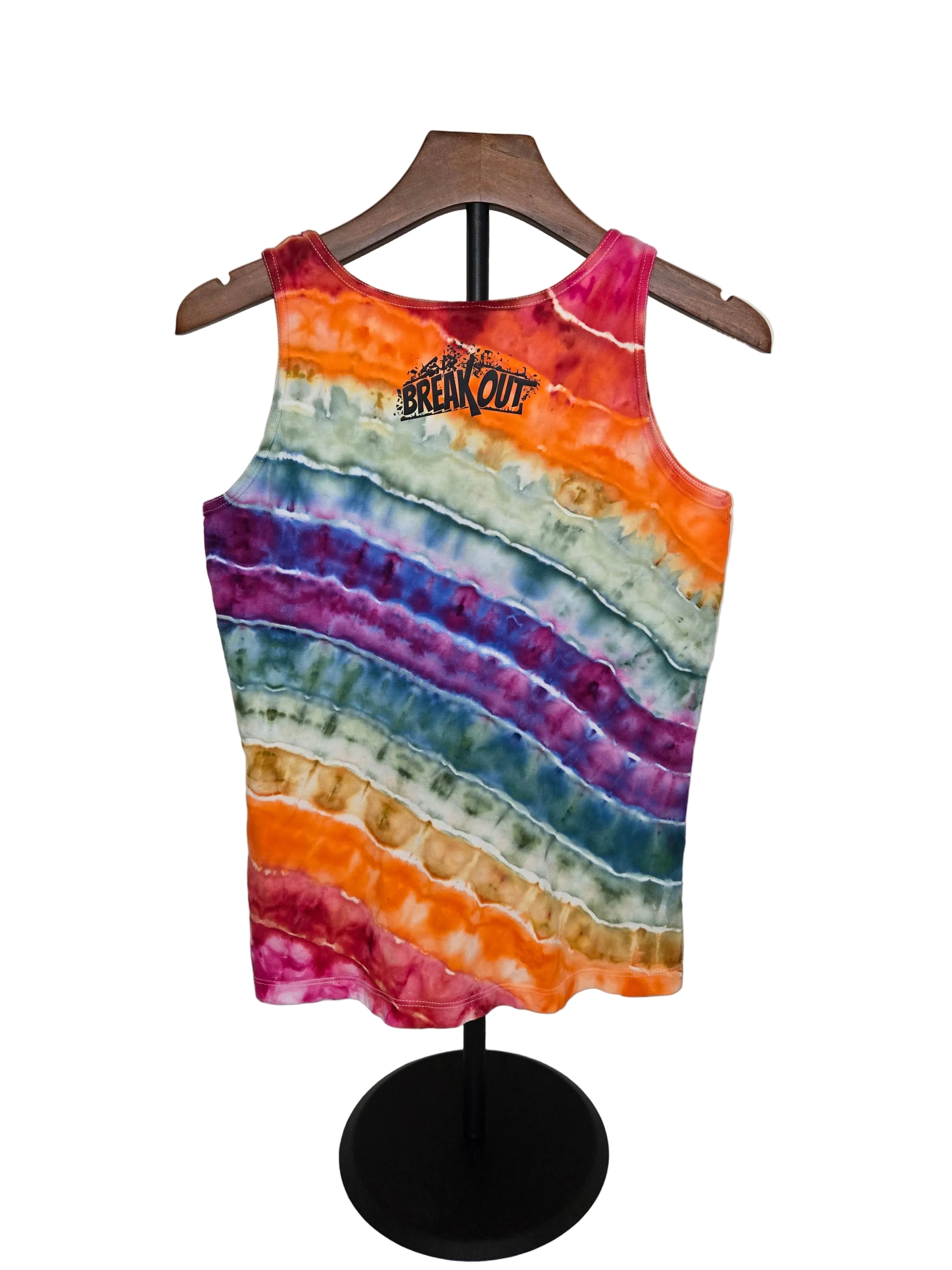 Retro Rainbow Geode - Women's Tank Top - Small