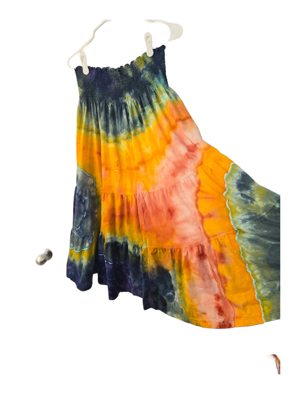 Shoreline Sunset - Tiered Skirt - Medium